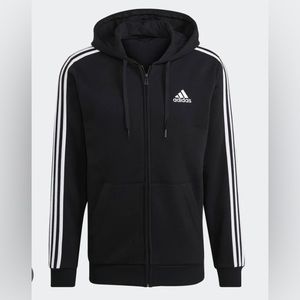 ADIDAS ESSENTIALS FLEECE 3 STRIPES, US size Medium